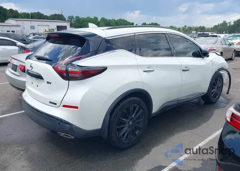 2022 Nissan Murano Sv Fwd из США, поврежденный, VIN 5N1AZ2BJ9NC113359